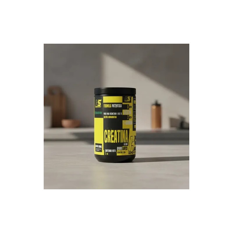 Creatina Monohidratada Hs 1kg 200servicios Hiper Sport Full