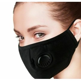 Unbranded Cotton Face Mask PM 2.5 Mask Activated Carbon Mask With Filter Washable Reusable