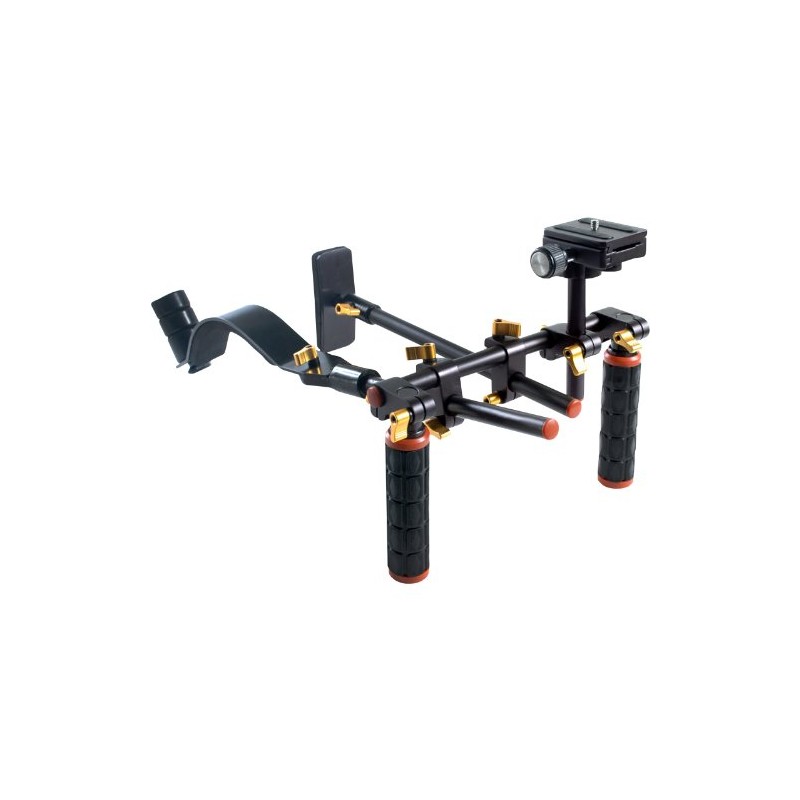 DLC V2 HD-DSLR Camera Video Rig Shoulder Brace Stabilizer