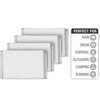 Swiss Safe 4 Pack Mylar Emergency Blankets for Survival -