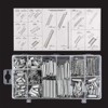 200 Piece Spring Assortment Set Kit, Various Sizes Extension and
