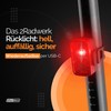 2RadWerk, ED Bicycle Light Set, StVZO Approved, Bicycle Light Switchable