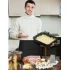Server Aprons,Waterproof Waitress Aprons bulk Heavy Duty Kitchen Aprons with