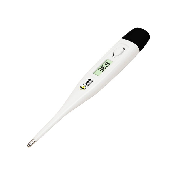 2 in 1 Digital Thermometer, Medical Oral, Fever, Children, Contact Probe for Rectal Forearm Temperature, C/F Switchable