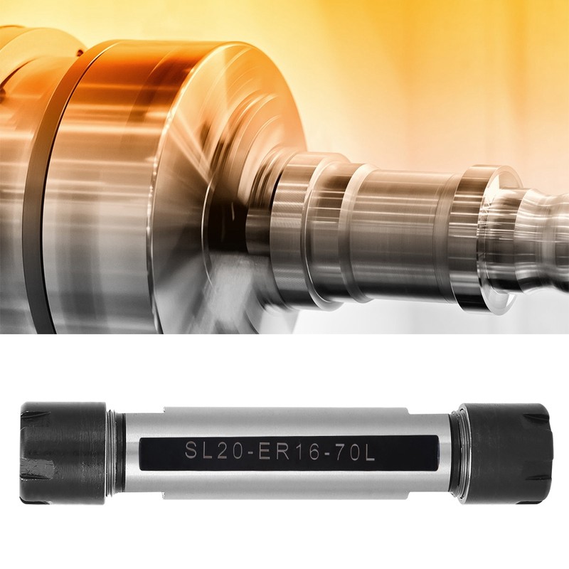 Collet Chuck Extension Rod Double Head Straight Shank CNC Lathe