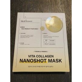 MEDIANSWER [MEDIANSWER] Vita Collagen Nano Shot Mask Pack 37g x 5 pcs - Toning & Firming