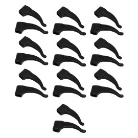Unbranded 20Pcs Silicone Anti-Slip Glasses Ear Hooks Tip Eyeglass Grip Temple Holder