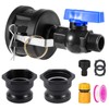 275-330 Gallon IBC Tote Hose Adapter, 2" Camlock Adapter, 2