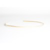 Ficcare Madison Skinny Metal Headband - Gold Mesh