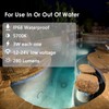 Landscapestation LED Underwater Pool Lights - 4 Packs, 3W 12V-24V