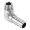 M METERXITY Hose Nozzle Connections - 90 Degree Angle Nickel-Plated