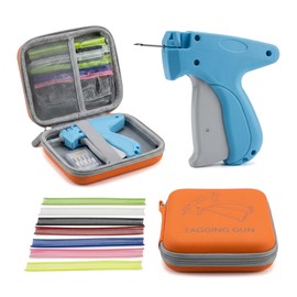 Stitch Gun for Clothes, Handheld Quick Clothing Fixer - No Sew Sewing Kit with 7-Color Fasteners,