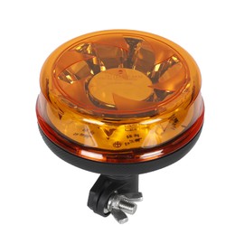 Qiping 12/24 V LED Flash Indicator Light Orange Warning Light Amber Flash Light Yellow Strobe Light ECE E9 Approved Screwed