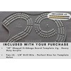 29 Design Cribbage Board Template 3-Track Heavy Duty Acrylic Jig