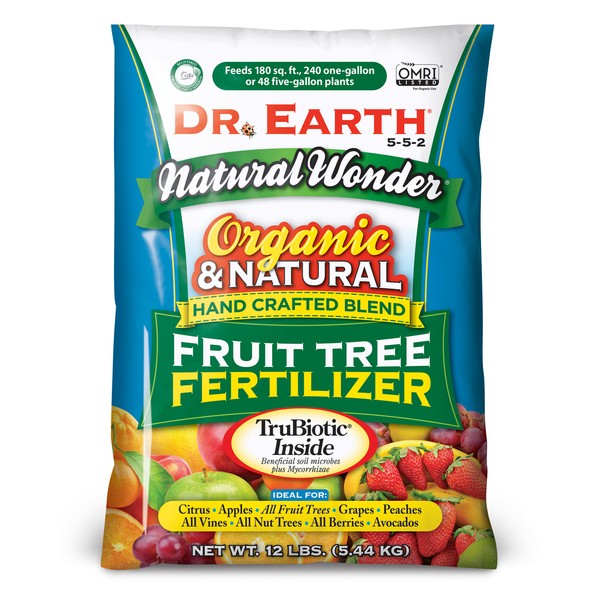 Organic Fruit Tree Fertilizer, Certified Organic, Dr. Earth Natural Berry