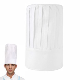 GETJOY Chef Hat, Chef Hats for Men, Chefs Hat, Kids Chef Hat, Unisex Cotton Chef Hats for Adults, Design Adjustable Kitchen Uniform Cap, Art Lessons, Baking, Party, Hotel and Restaurant