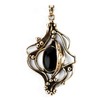 Windalf Isira Elf Pendant 6.3 cm Onyx Celtic Bohemia Magic