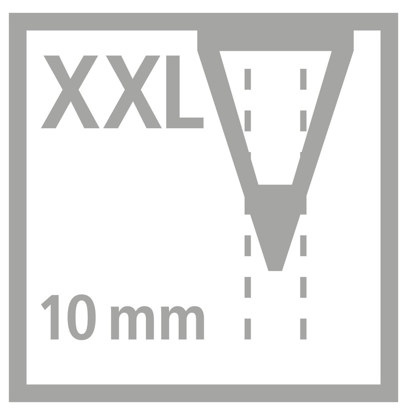 STABILO woody 3-in-1 Robust Can Sharpener for Extra Thick Pencils