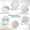 RYB HOME Classroom Door Window Cover, Privacy Sunlight Shades for