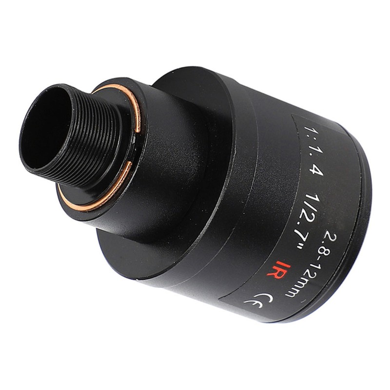 2.8-12mm 3MP HD Manual Zoom 1 / 2.7 M12 Mount