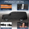 X AUTOHAUX Car Cover Outdoor Waterproof Sun Rain Snow Hail