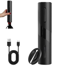 YOUNEEDFUL Rechargeable Electric Wine Opener with Light