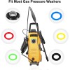 Tatuo 48 Pieces O-Ring Power Pressure Washer Kit 6 Sizes