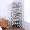 Jucaifu Jucaifu Stackable Small Shoe Rack, Entryway, Hallway and Closet