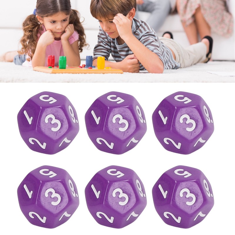 40Pcs 12 Sided Dice Set Polyhedral Dice for Family Party