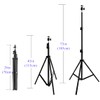 Projector Floor Stand, Folding Portable Tripod Mount - Adjustable Height