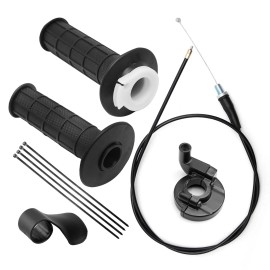 MDEOOSKY Mini Bike Throttle Assembly Cable Replacement for 50cc 90cc 110cc 12...