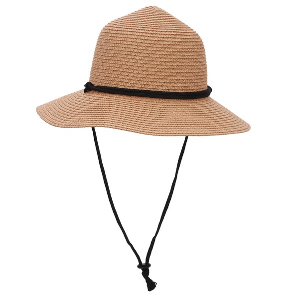 HomKuch Women's Summer Beach Straw Hat Foldable Roll Up Beach