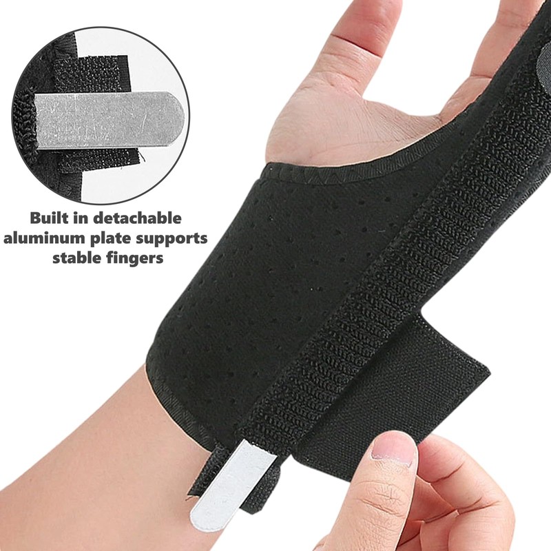 BDGYCK Finger Splint Small Finger, Trigger Finger Splint, Adjustable Breathable