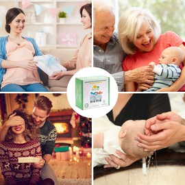 PITI COT Premium Baby Imprint Set | Hand and Footprint Set | Perfect Gift Idea for Toddlers, Mothers and Dads | Original Gift Ideas for Christening [2 Kit]