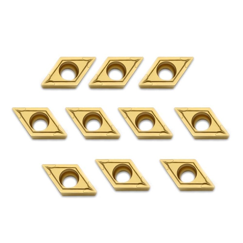 BestParts 20pcs DCMT11T304 Carbide Turning insert blade,DCMT 32.51 Carbide Lathe