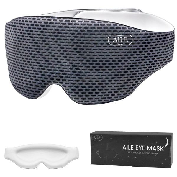 AILE Eye Mask, sleep eye mask for back and side