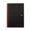 Oxford Black n' Red, A4 Dated Notebook Hardcover, Casebound, Lined