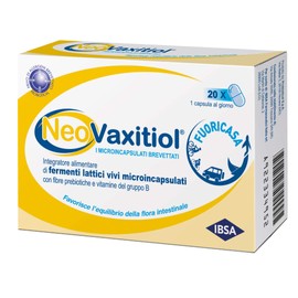 Neovaxitiol Integratore Fermenti Lattici Fibre Prebiotic 20 Capsule