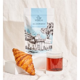 English Breakfast Loose Leaf Black Tea (200+ Servings) - Fresh Harvest - Strong Full Bodied Whole Leaf Assam Black Tea - Farm2Cup from 5th Generation Tea Farm - Bulk Pack - 1 Pound Sealable Pouch