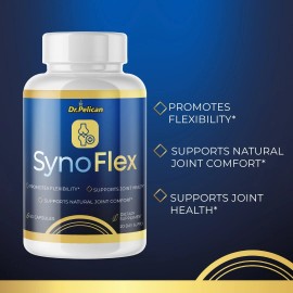 Pelican Vitamins SynoFlex- Joint Health Support- 5 Bottles- 300 Capsules