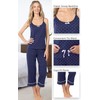 PajamaGram Capri Pajamas for Women - Womens Sleepwear, Cami Top,