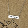 Momma Bear Necklace with 1 Cub Mama Bear Necklace 1