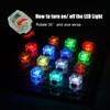 Light Up Bricks Accessories Kits, 2x2 Classic Transparent LED Light