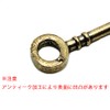 BRASS STORE Brass Key (Antique Style) Key Chain Brass Vintage