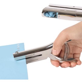 Magnoloran Single Hole Punch, Heavy Duty Hole Puncher Handheld Paper Punch Hole Puncher Single Small Hole Punch for Crafts Paper Cards Tags Scrapbook-1/8 inch (3mm)