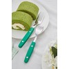 ANNOVA Silverware Set 20 Pieces Stainless Steel Color Handle With