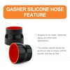 GASHER 1PCS recto manguera de silicona 2.5 «ID-3» ID, acopladores
