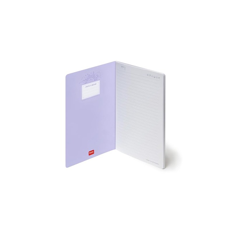 Legami - Medium Ruled Notebook A5 Sheet FSC Certified Paper