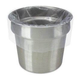 PanSaver Disposable Pan Covers for Shrink Tight Food Storage & Easy Transportation - Commercial Food Cover (6 & 7 Quart Round Pan - 15 x 6 IN)