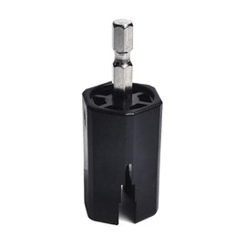 Hexagonal Guitar String Winder Head Diy Maintenance Tool Accessories Winder Drill Plug String Peg Puller For Guitar Bass